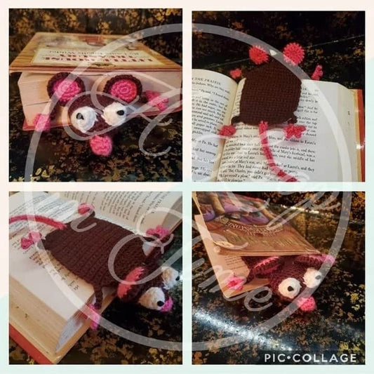 Squished Mouse Bookmark