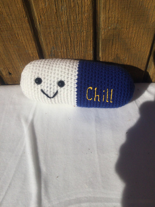 Larger Blue Chill Pill