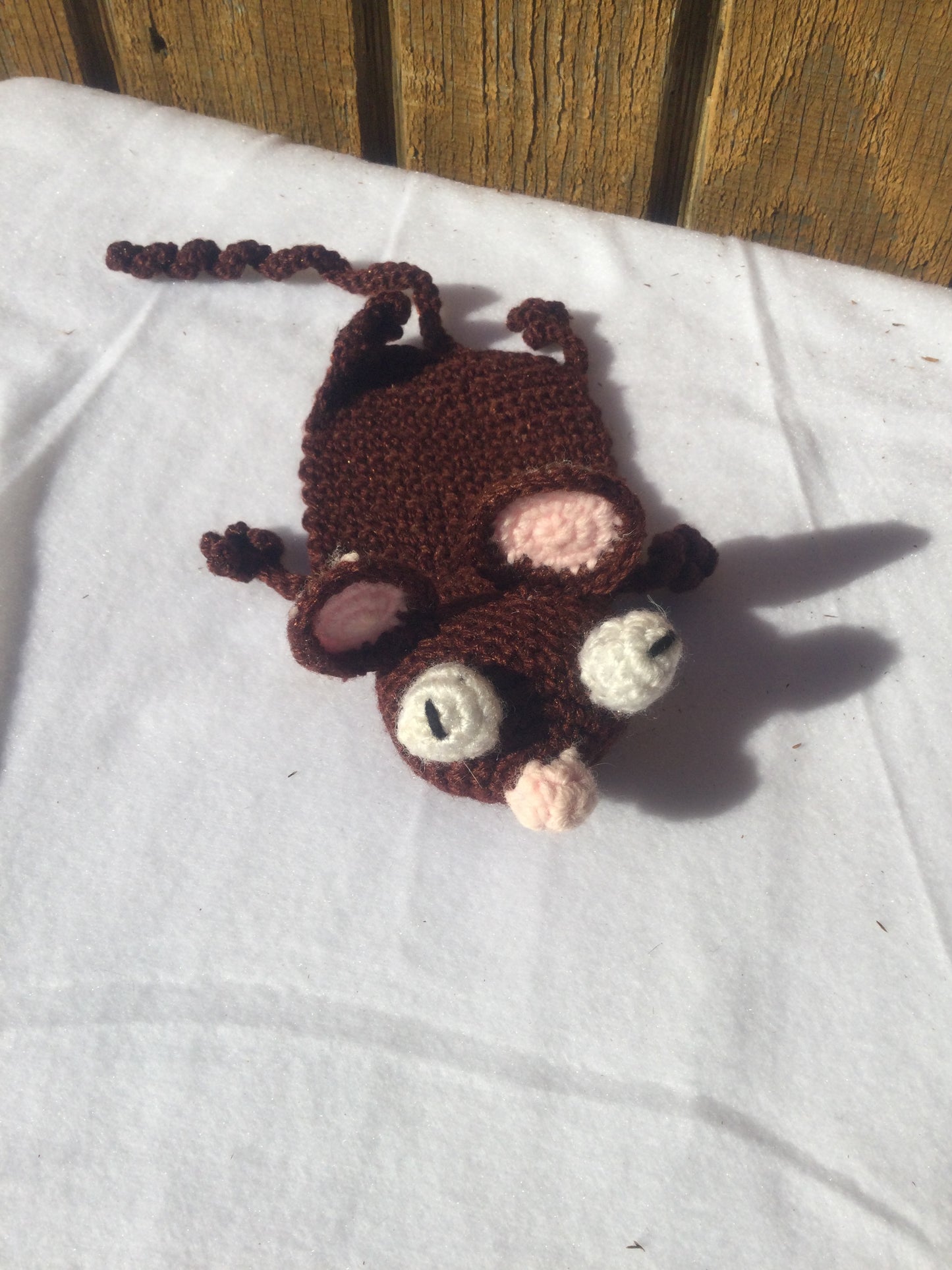 Squished Mouse Bookmark